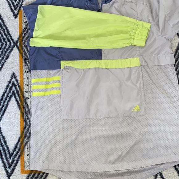 Adidas ID Shell Anorak Ivory Women Size Large - Picture 5 of 9